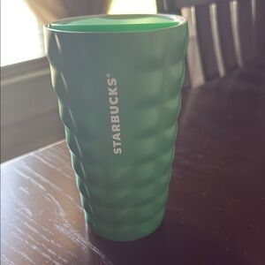 Starbucks Emerald Green Textured Tumbler